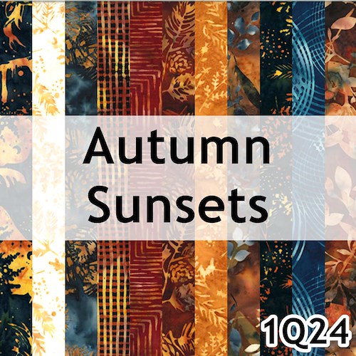 Autumn Sunsets Batik